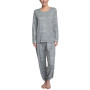 Women's Relaxed Butter-Knit Henley Pajama Set