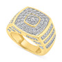 Men's Diamond Multi-Cluster Statement Ring (2 ct. t.w.) in 10k Gold