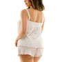 Women's 2-Pc. Printed Camisole Shorts Pajamas Set