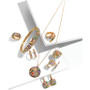 Watercolors by EFFY® Multistone and Diamond Starfish Ring (3-1/2 ct. t.w.) in 14k Gold