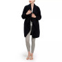 Women's Rib Knit Cuff Open Front with Cascading Cardigan