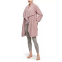 Women's Rib Knit Cuff Open Front with Cascading Cardigan