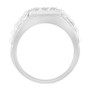 Men's Diamond (1/4 ct. t.w.) Ring in Sterling Silver
