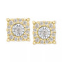 Men's Diamond Cluster Stud Earrings (1/5 ct. t.w.)