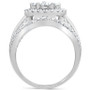 Diamond 3-Pc. Halo Cluster Bridal Set (2-3/4 ct. t.w.) in 14k White Gold