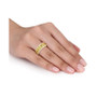 Yellow Sapphire (9-3/8 ct. t.w.) & Diamond (5/8 ct. t.w.) Eternity Band