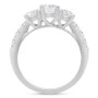 Diamond Three Stone Engagement Ring (1-1/2 ct. t.w.) in 14k White Gold