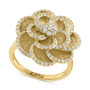 EFFY® Diamond Flower Statement Ring (1/2 ct. t.w.) in 14k Gold