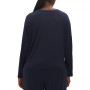 Women's Long-Sleeve Crewneck Pajama Top