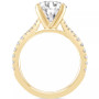 Certified Lab Grown Diamond Split Shank Engagement Ring (3-3/8 ct. t.w.) in 14k Gold