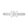 IGI Certified Lab Grown Diamond Ring (1-1/4 ct. t.w.) in 14k White Gold