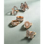 Chocolate Layer Cake™ Blackberry Diamonds®, Chocolate Diamonds® & Nude Diamonds® Statement Ring (1-5/8 ct. t.w.) in 14k Rose, Yellow or White Gold