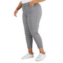 Plus Size Glen Plaid Skinny Pants