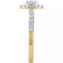 Diamond Oval Halo Bridal Set (1 ct. t.w.) in 14k White or Yellow Gold