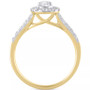 Diamond Oval Halo Bridal Set (1 ct. t.w.) in 14k White or Yellow Gold