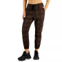 Juniors' Plaid Cargo Pull-On Jogger Pants