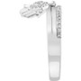 EFFY® Diamond Evil Eye & Hamsa Hand Charm Ring (1/4 ct. t.w.) in 14k White Gold