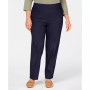 Plus Size Classic Allure Tummy Control Pull-On Short Length Pants