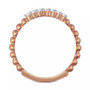 Diamond Stackable Beaded Band (1/8 ct. t.w.)