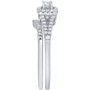 Diamond Halo Bridal Set (1/3 ct. t.w.) in 14k White, Yellow or Rose Gold