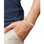 Men's Diamond (1/2 ct. t.w.) ID Bracelet in Sterling Silver (Also in 14k  Gold Over Silver)