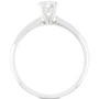 Certified Colorless Diamond Engagement Ring (1/2 ct. t.w.) in 18k White Gold