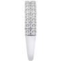 Diamond Double Row Band (3/4 ct. t.w.) in Platinum