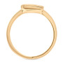 Diamond Pavé Abstract Statement Ring (1/6 ct. t.w.) in 10k Gold