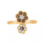 Chocolate Diamond® & Vanilla Diamonds® Ring (3/8 ct. t.w.) in 14k Rose, Yellow or White Gold