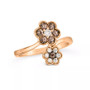 Chocolate Diamond® & Vanilla Diamonds® Ring (3/8 ct. t.w.) in 14k Rose, Yellow or White Gold