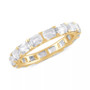 Certified Lab Grown Diamond Emerald-Cut Eternity Band (3 ct. t.w.) in 14k Gold