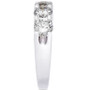 Certified Five Diamond Station Band Ring in 14k White Gold (2 ct. t.w.)