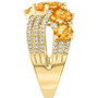 EFFY® Citrine (4-1/10 ct. t.w.) & Diamond (3/8 ct. t.w.) Statement Ring in 14k Gold