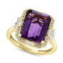 EFFY® Amethyst (5-3/4 ct. t.w.) & Diamond (1/3 ct. t.w.) Ring in 14k Gold