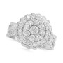 Rock Candy by EFFY® Diamond Halo Cluster Ring (1-1/3 ct. t.w.) in 14k White Gold
