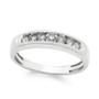 Men's Diamond Band (1/2 ct. t.w.) in 10k White Gold