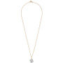 Diamond Clover 18" Pendant Necklace (1/10 ct. t.w.) in 10k Gold, Created for Macy's