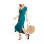 Women's Double V- Neck Dress