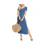 Women's Double V- Neck Dress