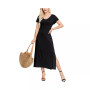 Women's Double V- Neck Dress
