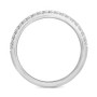 Diamond Half Circle Wedding Band (1/4 ct. t.w.) in Platinum