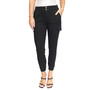 Crave Fame Women's Double-Button High Rise Cargo Jogger Pants