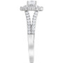 Diamond Double Halo Ring (1 ct. t.w.) in 14k White Gold