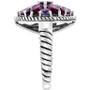 EFFY® Amethyst (1-5/8 ct. t.w.) & Rhodolite (3-5/8 ct. t.w.) Cluster Ring in Sterling Silver