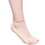 Diamond Tennis Bolo Anklet (1/2 ct. t.w.) in Sterling Silver, Created for Macy's