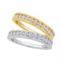 Certified Diamond Channel Band (1/2 ct. t.w.) in 14K White Gold or Yellow Gold
