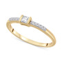 Certified Diamond Princess Ring (1/6 ct. t.w.) in 14k Gold, Created for Macy's