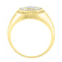 Men's Diamond (1/2 ct. t.w.) Ring in 10k Yellow Gold