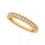 Certified Diamond Channel Band 1/4 ct. t.w. in 14k White or Yellow Gold
