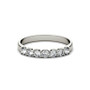 Moissanite Anniversary Band 3/8 ct. t.w. Diamond Equivalent in 14k White Gold